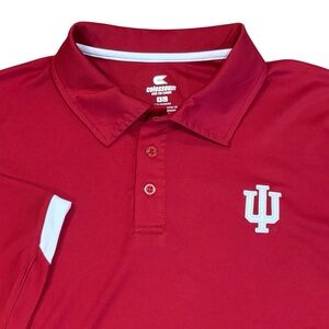IU Indiana University Red Polo Shirt XL